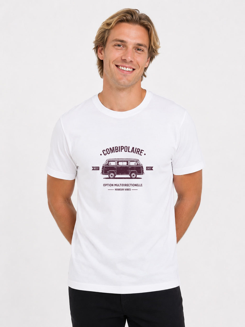 Original Herren-T-Shirt - Fleece-Fleece-Kombi -