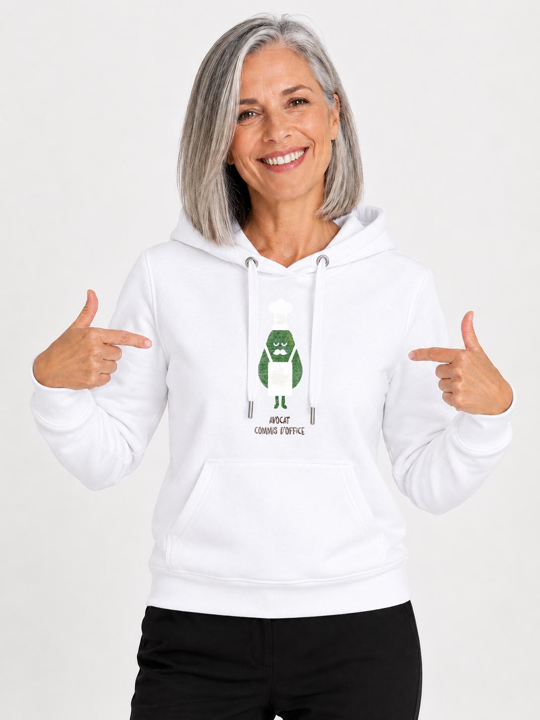Original-Damen-Sweatshirt Avocado Commis d'office