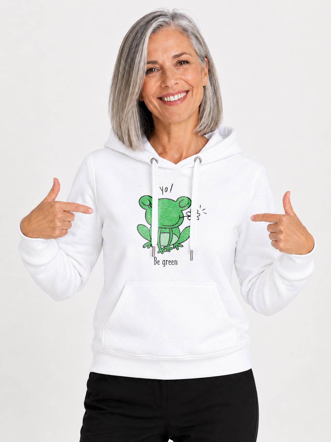 Original-Sweatshirt für Damen Be Green