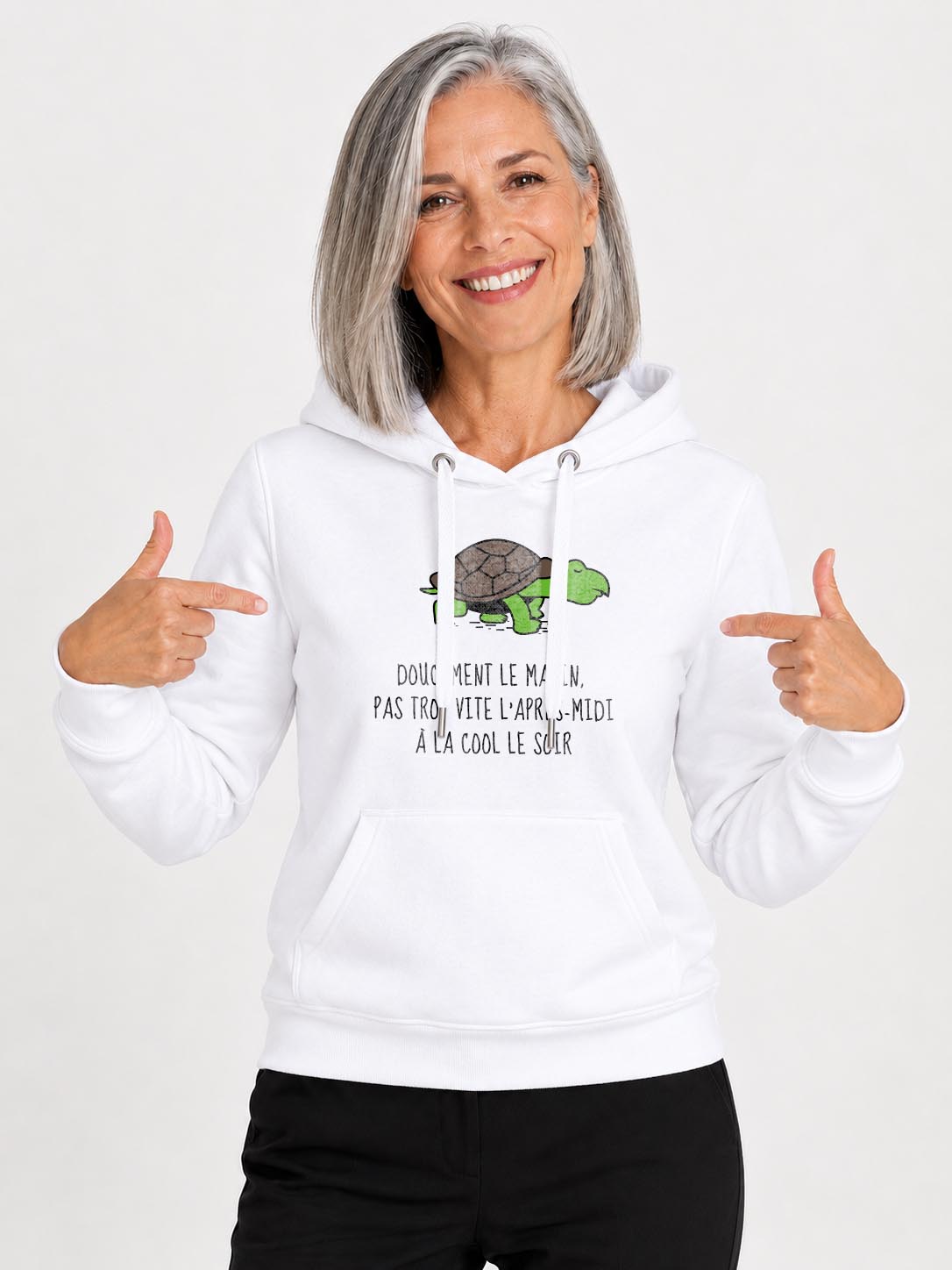 Original-Damen-Sweatshirt „Doucement“
