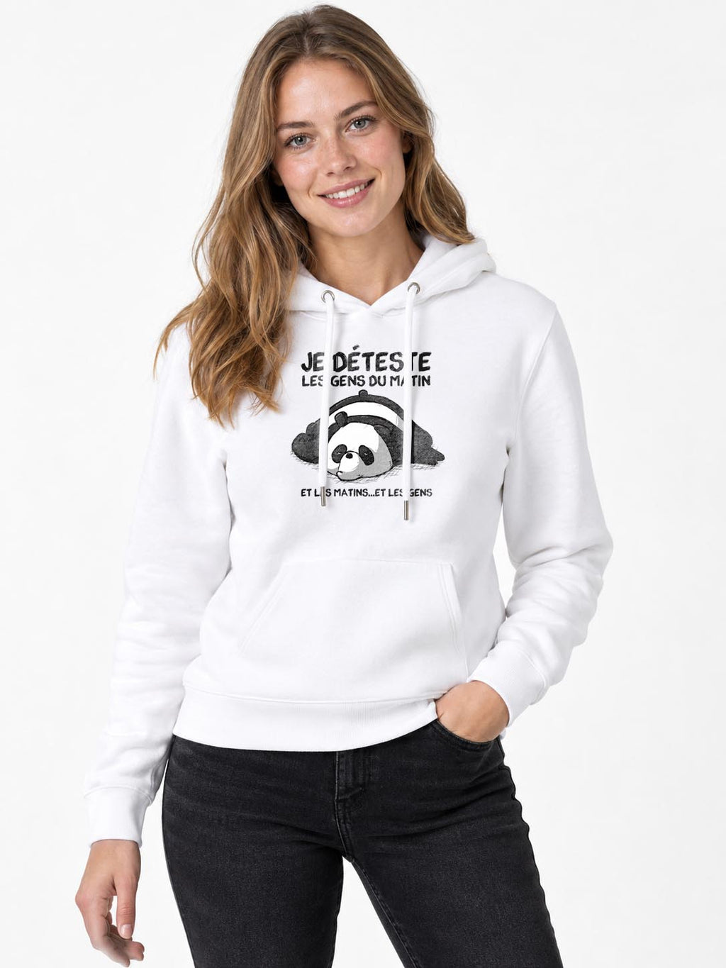 Original-Sweatshirt für Damen „Nicht morgensmenschlich“