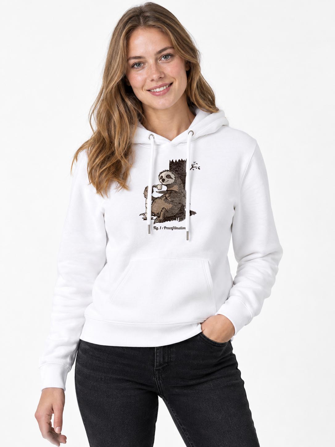 Original-Damen-Sweatshirt Procaféination