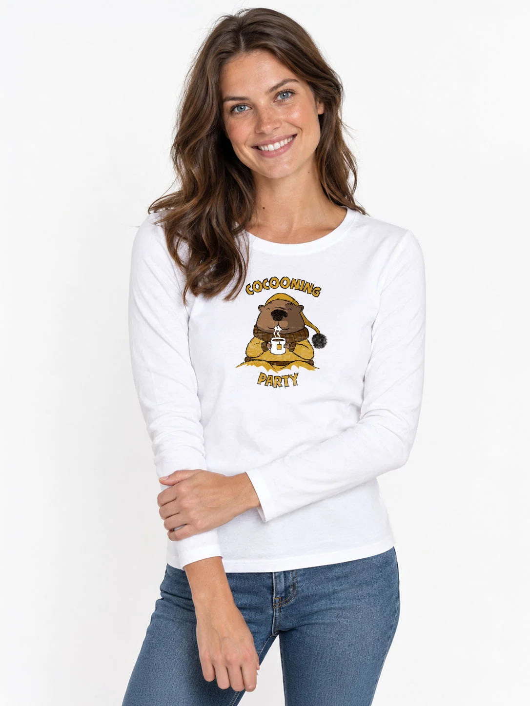LSL Damen-T-Shirt Cocooning