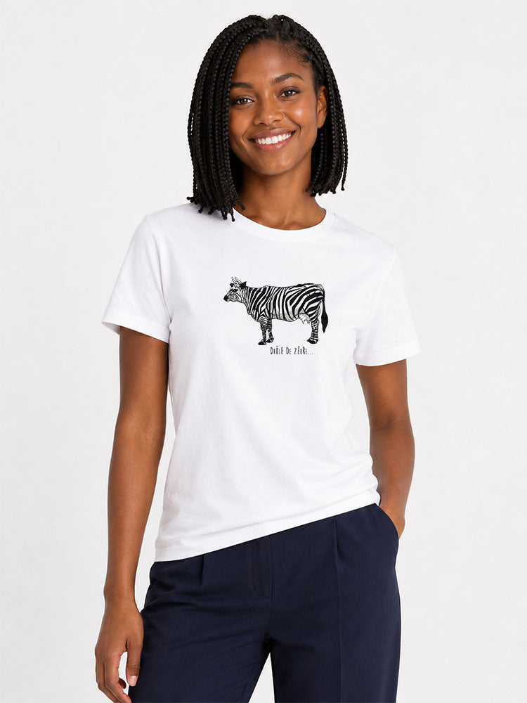 Originelles T-Shirt – lustiges Zebra