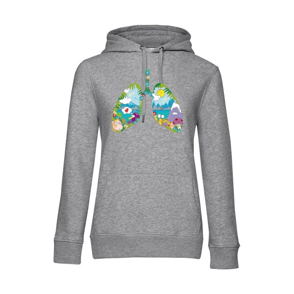 happy lungs RueDuTeeshirt Sweat capuche