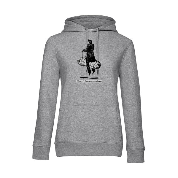 Partir en cacahuète RueDuTeeshirt Sweat capuche