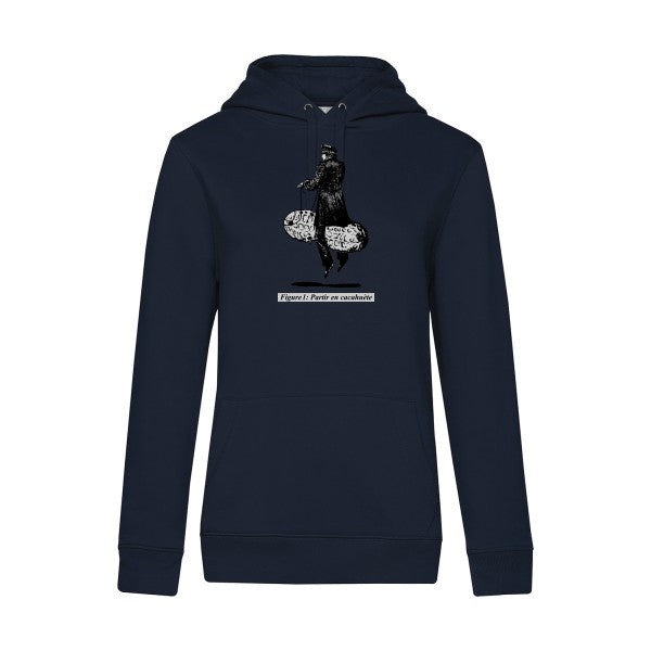 Partir en cacahuète RueDuTeeshirt Sweat capuche